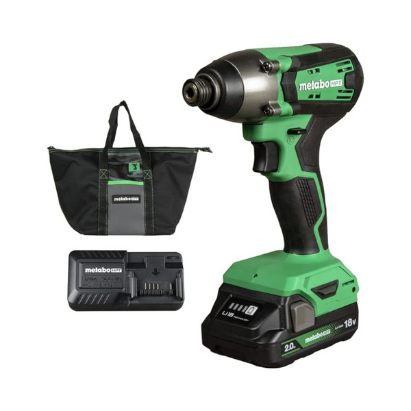 Metabo HPT 1/4" Chuck 18V MultiVolt Cordless Impact Driver Kit