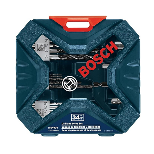 34-Piece Bosch Drilling and Driving Set