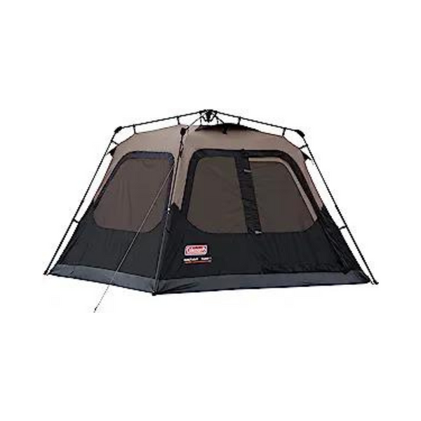 Coleman 4-Person Weatherproof Double-Thick Instant Camping Tent w/ Carry Bag