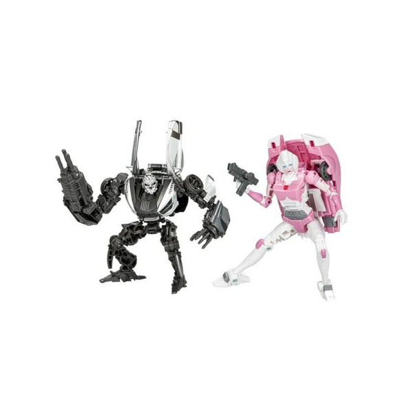 2-Pack 4.5" Transformers Studio Series Deluxe Action Figures (Arcee & Sideways)