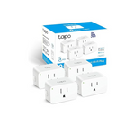 4-Pack TP-Link Tapo Mini 15A Smart Wi-Fi Plugs