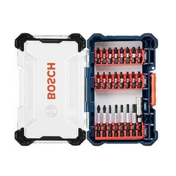 24-Piece Bosch Impact Tough Screwdriving Custom Case System Set