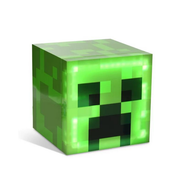 Minecraft Green Creeper 6.7L Ambient Lighting 9-Can Mini Fridge