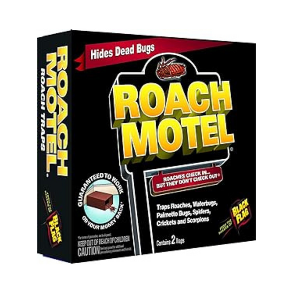 2-Count Black Flag Roach Motel Traps