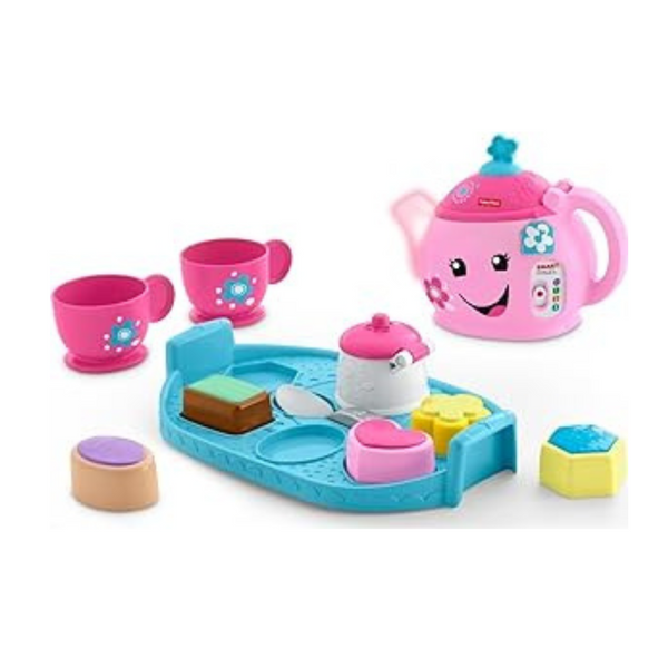 Fisher-Price Laugh & Learn Toddler Learning Toy Sweet Manners Tea Set