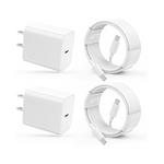 2-Pack Djyqwin 20W Type C Charger Block w/2-Pack 6ft USB C Cable