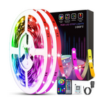 Tenmiro 100ft Music Sync Color Changing RGB LED Lights