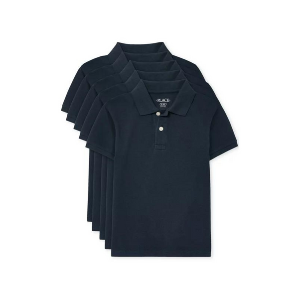 5-Pack The Children's Place Boys Short-Sleeve Polos