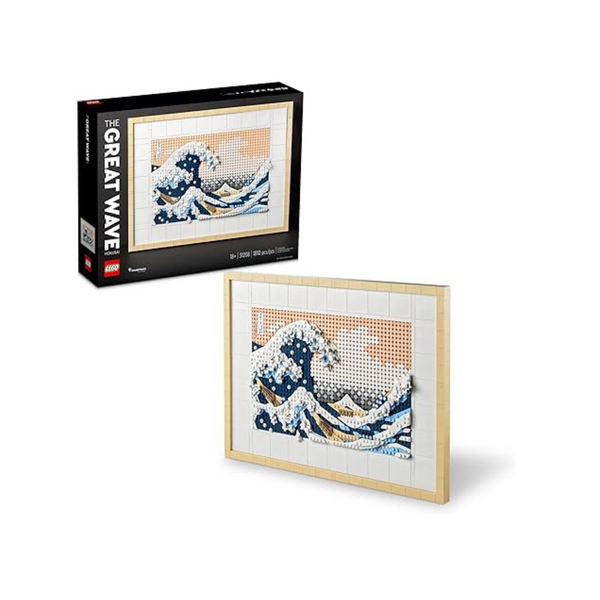 1810-Piece LEGO Art Hokusai – The Great Wave