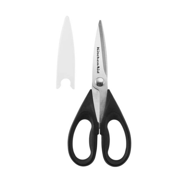 KitchenAid All Purpose Utility Kitchen Shears w/ Protective Sheath (Black)