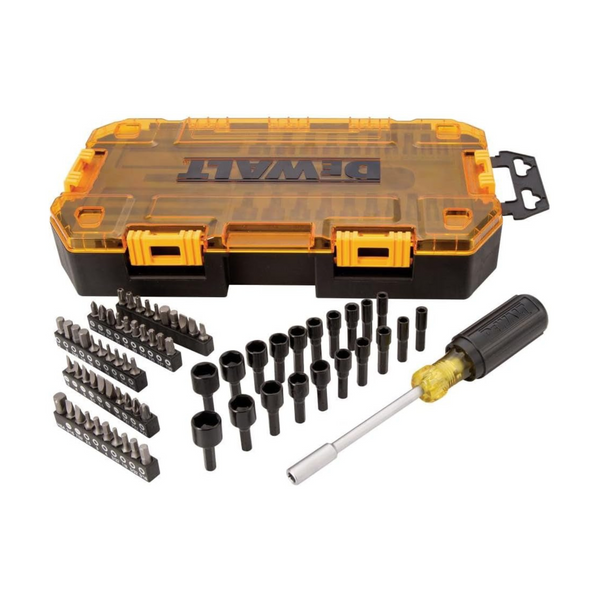 71-Piece Dewalt Screwdriver Bit Set with Nut Drivers