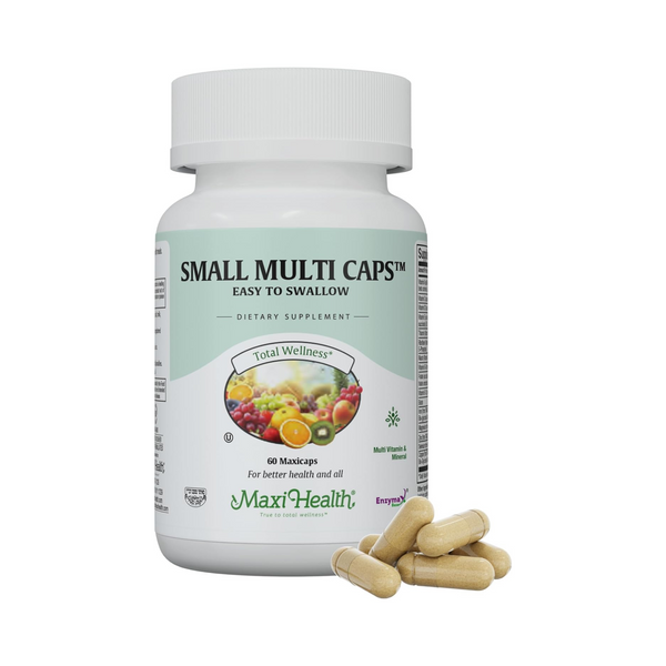 Maxi Health Multivitamin for Women & Men, Easy to Swallow Maxicaps, 60 Capsules