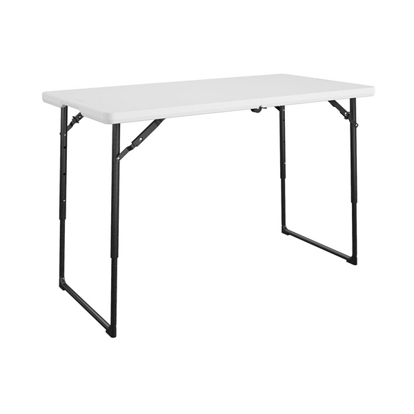 Cosco 4′ Centerfold Adjustable Height Utility Table