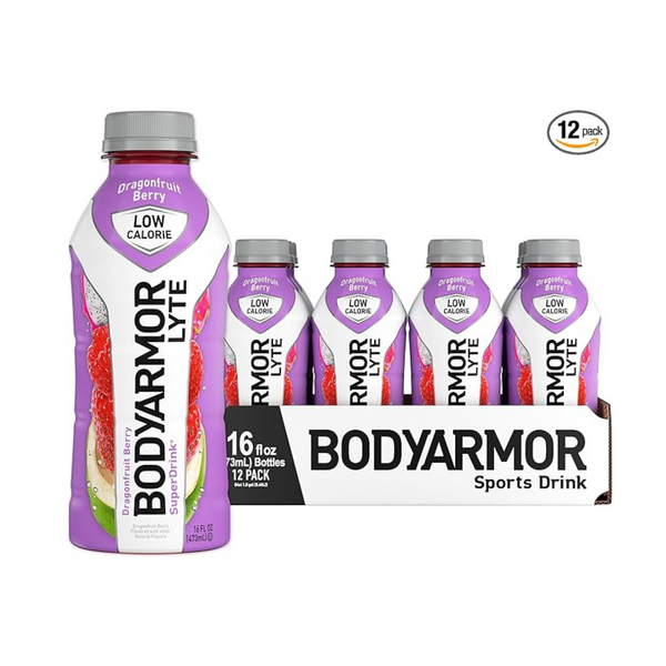 12-Pack 16oz BodyArmor Lyte Low-Calorie Sports Beverage