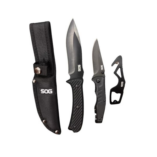 SOG Knives & Tools: 3-Piece Stainless Steel Pro 3.5 Kit