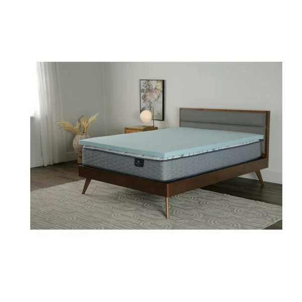 Serta Thermagel 2" Cooling Memory Foam Mattress Topper (Queen)