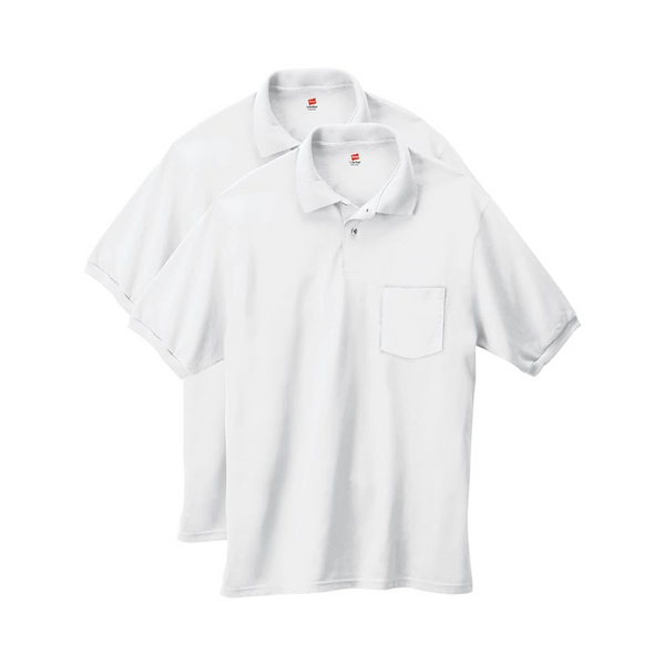 2-Pack Hanes Men’s Polos