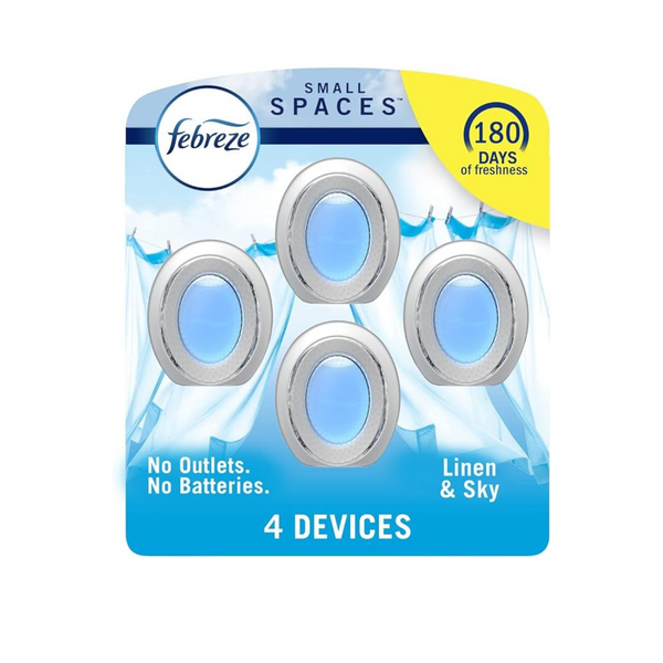 4-Ct Febreze Small Spaces Air Freshener