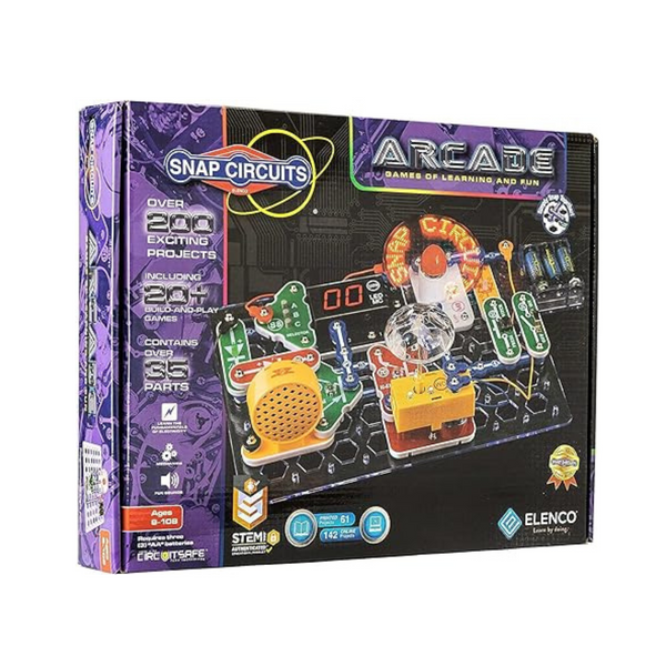 Snap Circuits Electronics Exploration Stem Kit (Arcade)