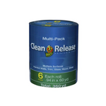 6 Rolls Of Duck Clean Release Blue Painter’s Tape