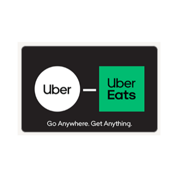 $100 Uber or Uber Eats eGift Card (Email Delivery)