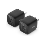 2-Pack Belkin 45W GaN Dual USB-C PD 3.0 Wall Charger