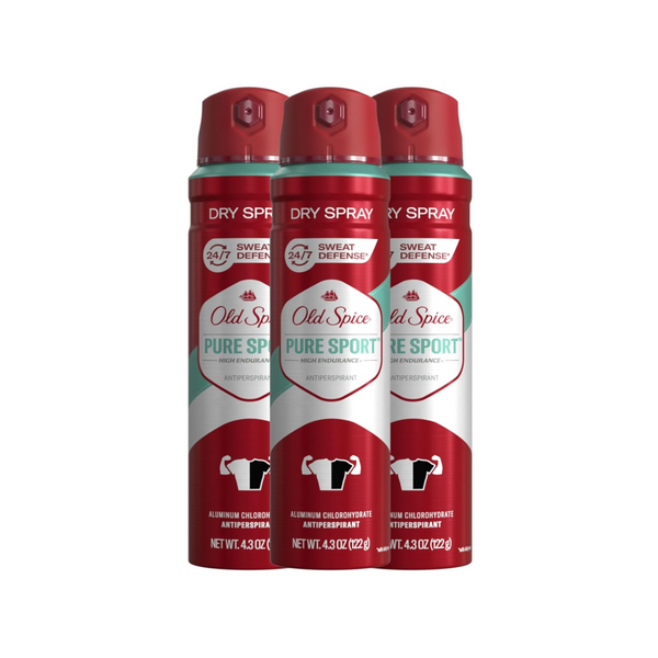 3 Old Spice Men’s High Endurance Spray Deodorant