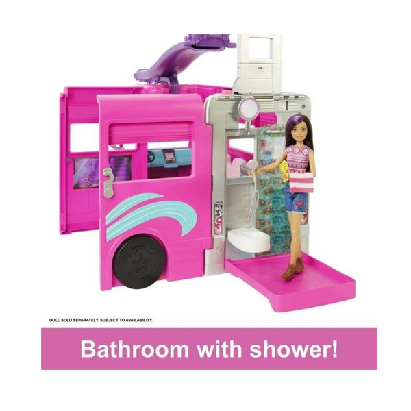 Barbie Doll DreamCamper Van Playset Only $62 + Get $12 Walmart Cash