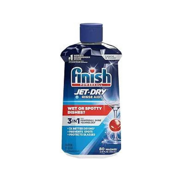 Finish Jet-Dry Rinse Aid, Dishwasher Rinse Agent & Drying Agent (8.45 Fl Oz)