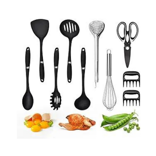 12 Pcs Kitchen Utensils Set