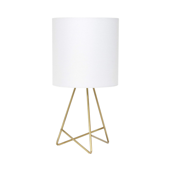 Simple Designs Metal Table Lamp