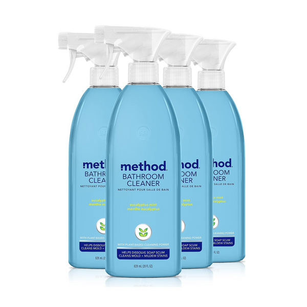 4-Pack Method Eucalyptus Mint Bathroom 28 Fl Oz