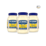 3 Containers Of 30oz Hellmann’s Real Mayonnaise