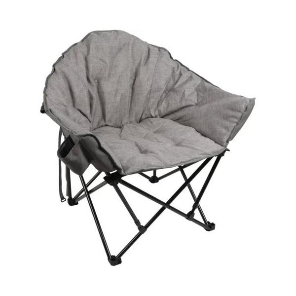 Ozark Trail Cushioned Camping Club Chair (Gray)