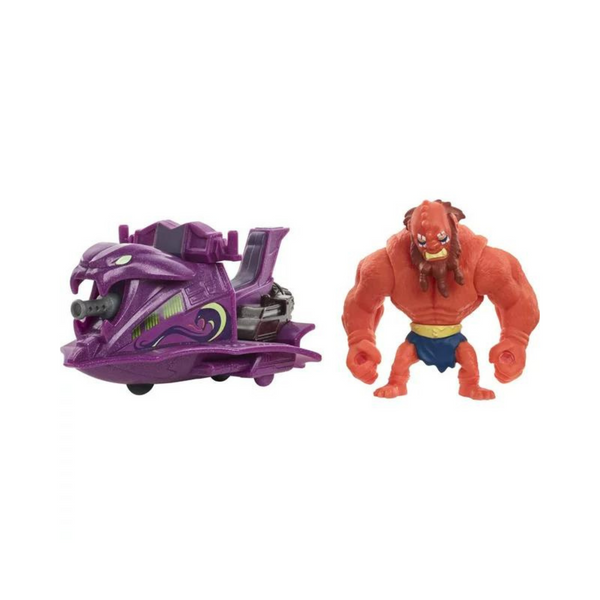 Masters of the Universe Revelation Beast Man and War Sled Eternia Minis Vehicle Pack