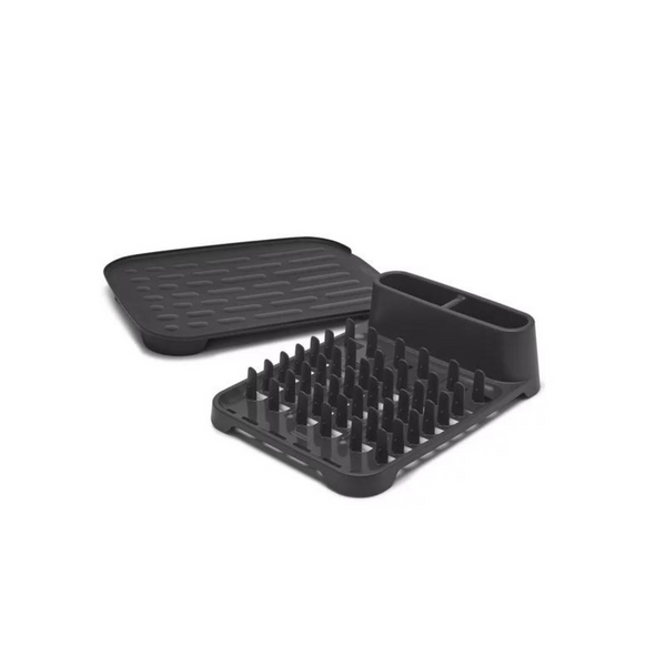 2-Piece Rubbermaid Dish Drying Rack Set with Drainboard