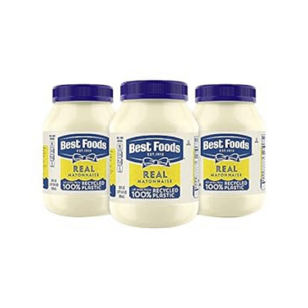 3 Jars of 30-Oz Best Foods Mayonnaise