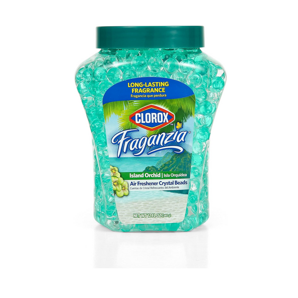 Clorox Fraganzia Crystal Beads Air Freshener (12 Oz Island Orchid)