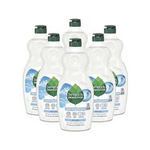 6 Bottles Of Seventh Generation Free & Clear Liquid Dish Soap (Kosher For Pesach)