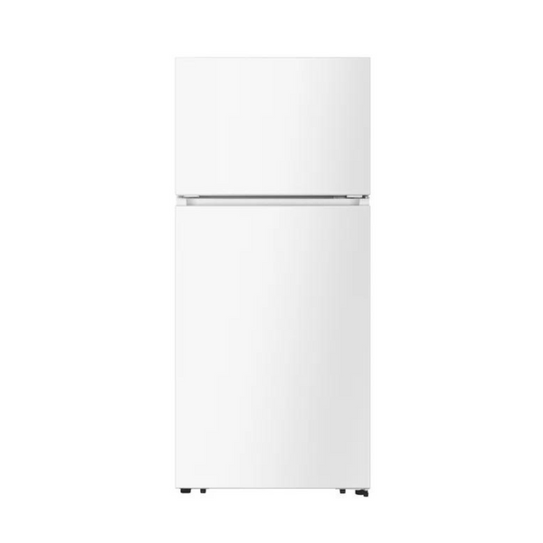 Mora 18 CF Top Mount Freezer Refrigerator- White Price rolled back