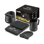 Kaffe Espresso 4 in 1 Bundle: Knock Box, Digital Scale, Tamper Mat & Milk Pitcher