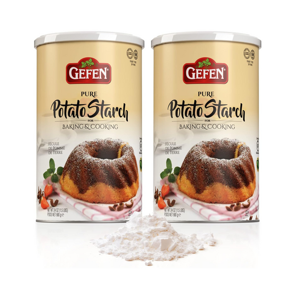 Gefen Pure Potato Starch, OU Passover, 2 Pack