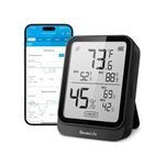 GoveeLife H5104 Bluetooth Hygrometer Thermometer (Black)