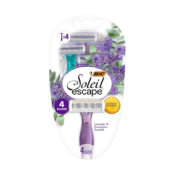 BIC Soleil Escape Women’s Disposable Razors With 4 Blades