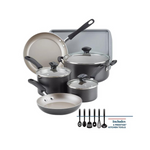 Farberware Cookstart 15-pc. DiamondMax Nonstick Cookware Set