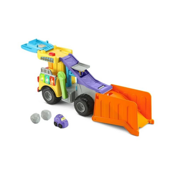 VTech Go! Go! Smart Wheels Ramp It Up Dump Truck Stunt Ramp and Car