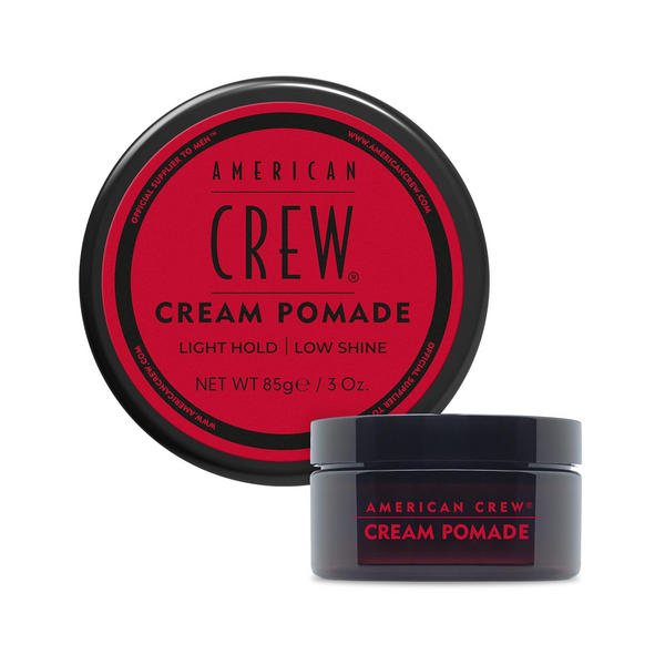 American Crew 3 Oz Men's Crew Hair Pomade w/ Light Hold & Low Shine