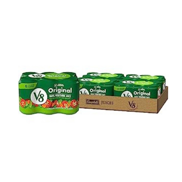 24-Pack 11.5-Oz V8 100% Vegetable Juice Cans (Original)