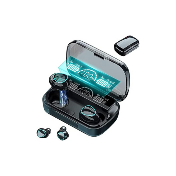 Nincrane IPX5 Waterproof Bluetooth Earbuds with Charging Case