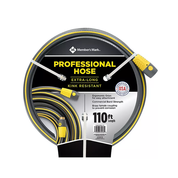 110' Member's Mark Professional Kink Resistant Garden Hose